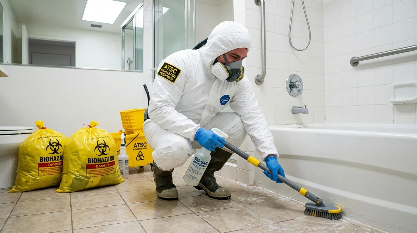 Decontamination equipment deployed for Blood Cleanup in Spring Hill